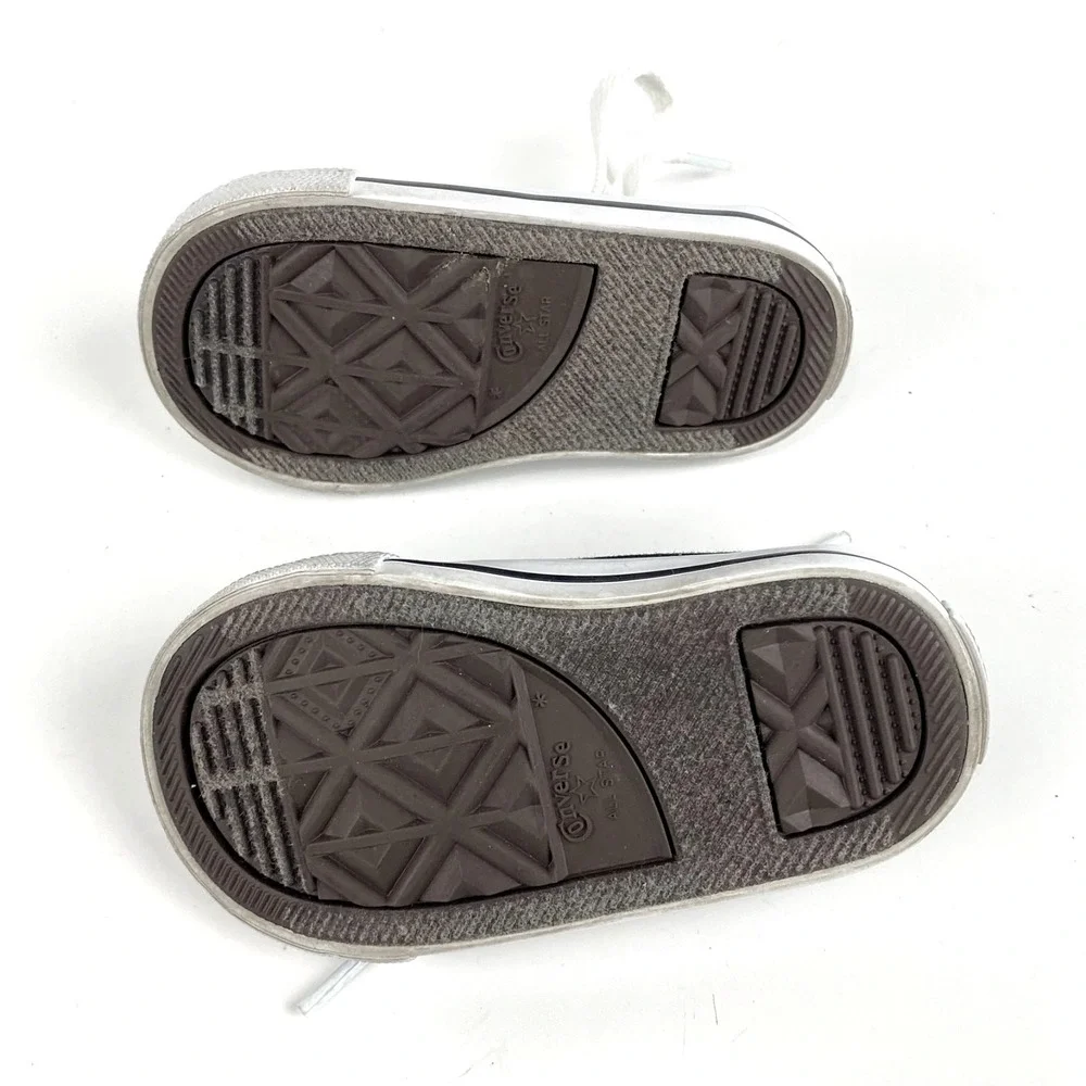 Converse Chuck Taylor All Star Sneakers Infant 4 Black LKNU Baby Tennis Shoes